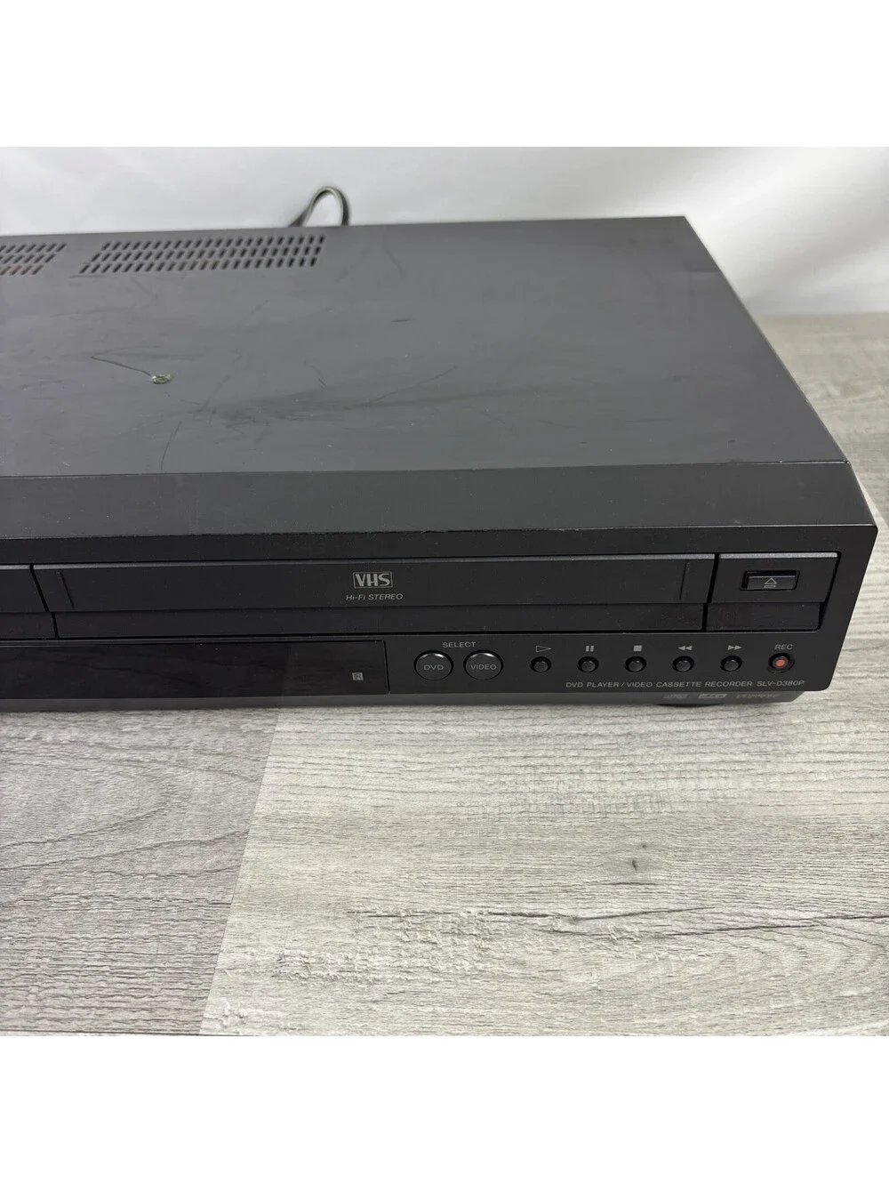 Sony SLV-D380P DVD VCR Combo VHS Player/Recorder No Remote-Tested Works See Vid